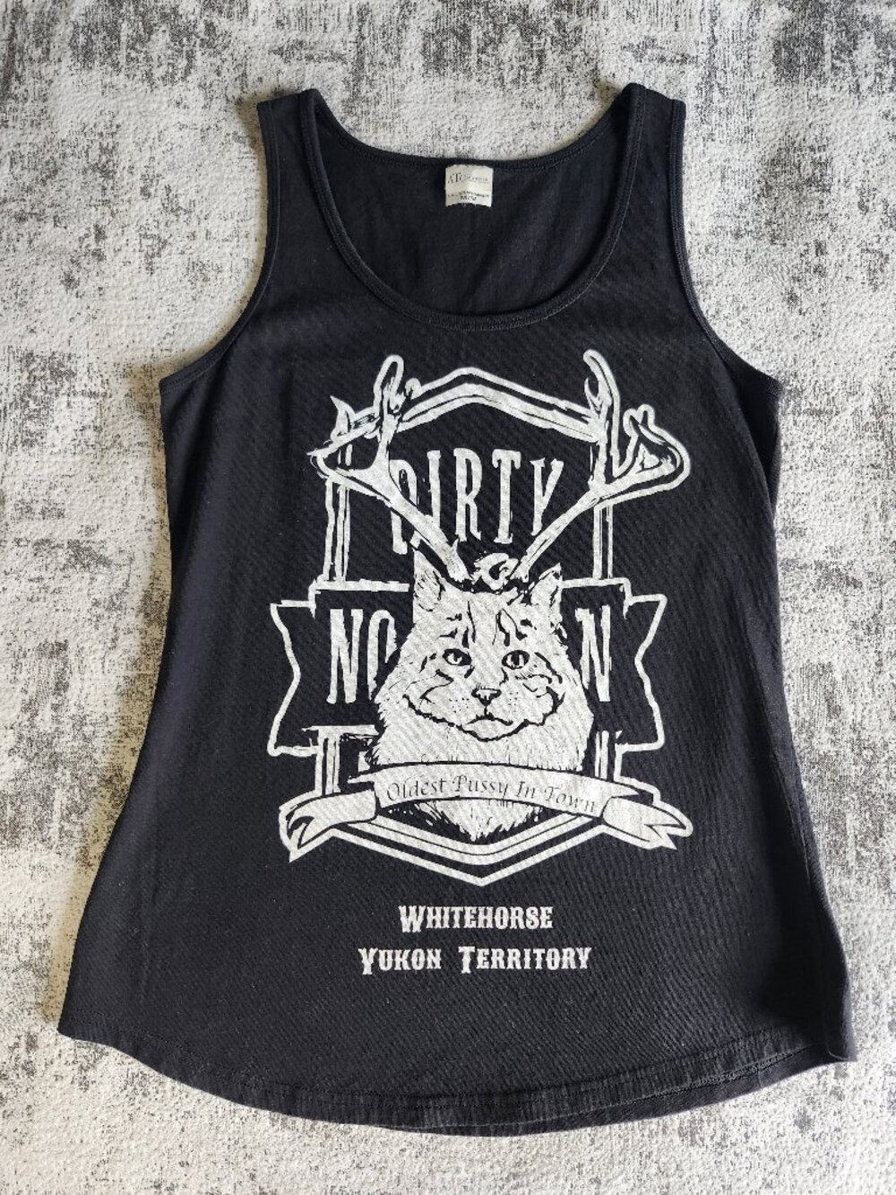 Whitehorse Yukon Canada Black Cat ATC Authentic Tank